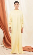 Jacinta Dress in Buttermilk Yellow